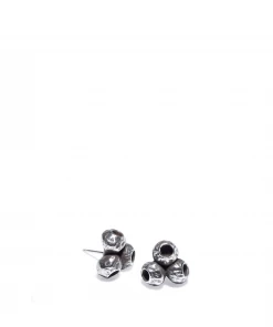Kirsten Muenster Silver TriPod Earrings