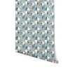 Heath For Hygge & West Wallpaper In Blue Slice