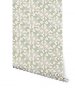 Heath For Hygge & West Wallpaper In Celadon Arcade