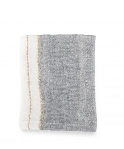 Libeco West Hinder Napkin In Bastion Stripe