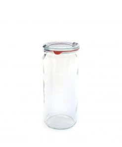 Weck Wide Cylinder Jar (Set Of 2)
